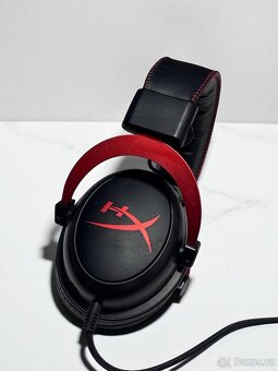 HyperX Cloud II – plně funkční, ve velmi dobrém stavu - 3