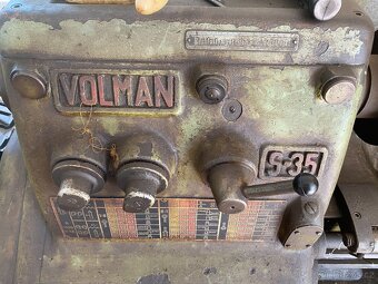 Soustruh Volman S-35 (udržovaný + příslušenství ZDARMA) - 3