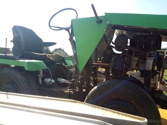 Malotraktor,traktor domací vyroby, trabant - 3