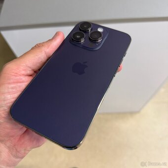 iPhone 14 Pro 256GB deep purple, jako nový, záruka - 3