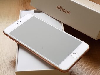 APPLE iPhone 8 Plus 64GB Gold - ZÁRUKA - TOP STAV - 3