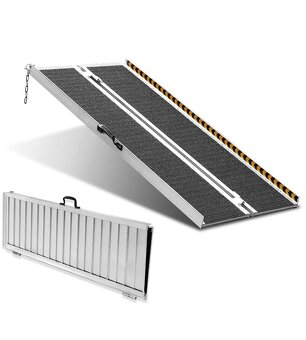 Skládací hliníková nájezdová rampa VEVOR - 3