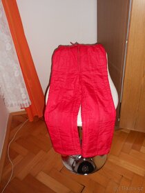 Sport. zatepl. kalhoty v pase a ramínka s gumou, se zipem. - 3