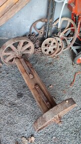 Litinová kolečke na stabilak - 3