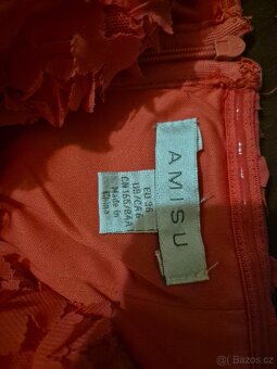 Šaty bez ramínek AMISU 36 - 3