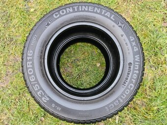 2x Zimní pneu Continental 4x4 WinterCont. - 235/60 R16 - 90% - 3
