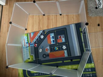 Prodám klec pro králíka + ohrádku (set) - 3