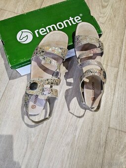 Kožené sandály Remonte, vel. 43 - 3