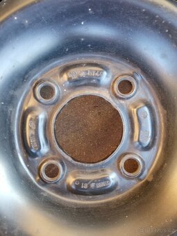 Plechová kola R15 - 3