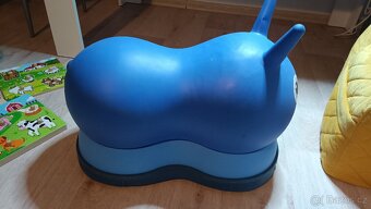 Micro Air Hopper modrý jezdící hopsadlo - 3