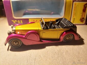 Matchbox yesteryear Y11 LAGONDA STRAWBERRY EXTRA RARE - 3