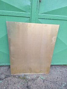 Plechy mosazné plechy zbytky - 3