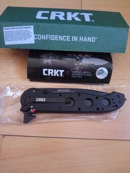 Taktický zatvárací nôž CRKT M16-04ZLEK Tanto Blackout (nový) - 3