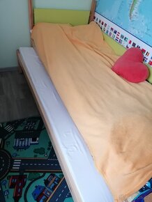 Postel s přistýlkou a 2x šuplíky 80x200 Sleva možná - 3