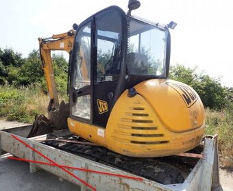 6.4t minibagr guma JCB 8052 dobré pásy - 3