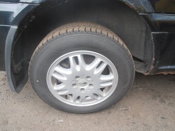 4x al kola 5x112 r16 + pneu zimní 205/65 R16C Mercedes Vito - 3