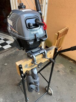 Lodni motor Yamaha 2.5hp 4t, kratka noha, top stav - 3
