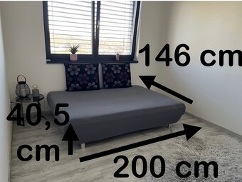 Rozkládací sedačka s úložným prostorem - 3