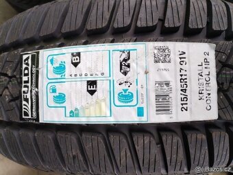 215/45/17 zimni pneu FULDA a YOKOHAMA 215/45 R17 - 3