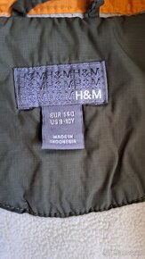 Dětská zimní bunda zn. H&M (velikost 140). Teplá. St - 3