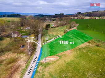 Prodej pozemku k bydlení, 1700 m², Anenská Studánka - 3