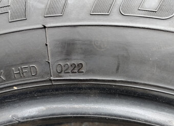 Velmi pěkné 2ks letní pneu 225/65R16C 112/110T 8PR - 3