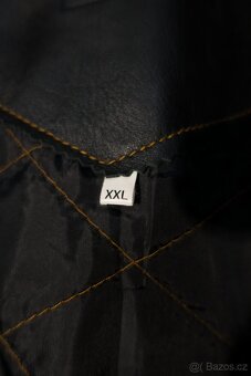Kožená parka pravá kůže - 3