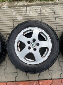 Škoda Fabia 14” originál alu kola 4ks - 3
