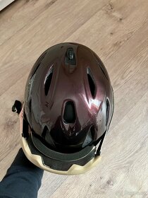 Lyžařská helma Smith + brýle Scott - 3