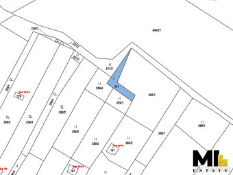 Na prodej pozemek o rozloze 144m2 v obci Třeboutice, Ústecký - 3