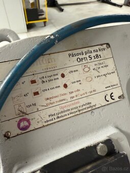 Pásová pila Optimum - 3