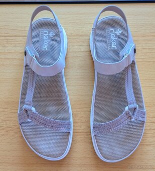 Prodám dámské boty - sandále RIEKER ANTISTRESS vel. 42 NOVÉ - 3