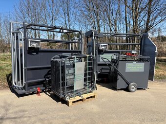 Fixační klec s váhou pro ovce a kozy - 3