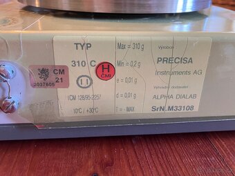 Laboratorní váha Precisa 310C - 3