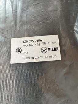 Vak na lyže do auta Škoda originál nový - 3