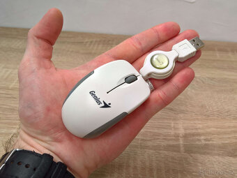 Cestovní USB myš Genius Micro Traveler, bílá - 3