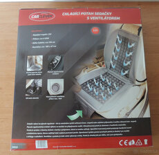 Chladící potahy sedačky s ventilátorem 12V , 2 kusy - 3