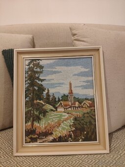 Ručně vyšívaný obraz - 3