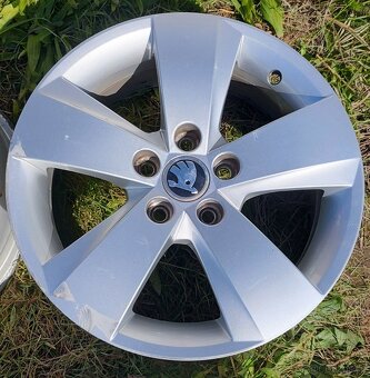 Alu kola 5x100 R15 Škoda - 3