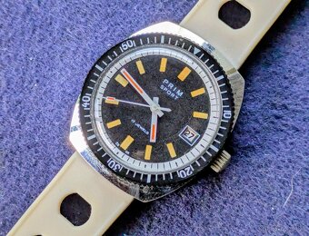 Hodinky PRIM SPORT 2  - 17 JEWELS  - KRÁSNÝ STAV - 3