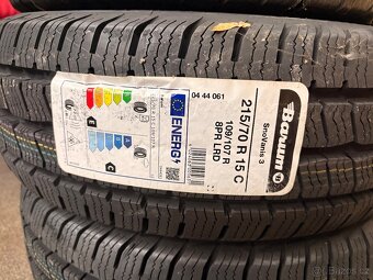 Zimní pneu 215/70 C r15 - 3