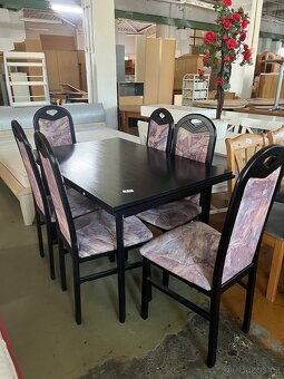 Jídelní stůl se židlemi - 3