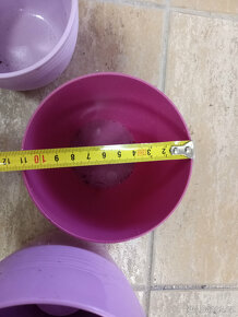 Fialové obaly na květináče - 3