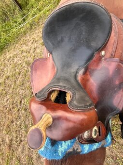 Westernové sedlo Diamond C - 3