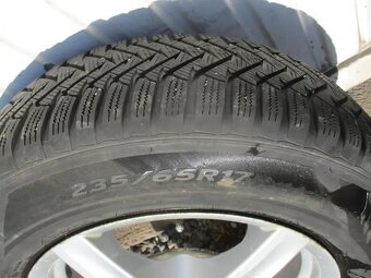 VW TOUAREG ALU kola zimní sada 5X130 s pneu 235/65/17 - 3