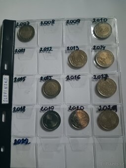 Sbírka euromincí 2€ ca 200ks - 3