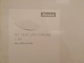 WC sedátko Ravak - Uni Chrom Slim - 3