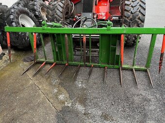 Drapák na dřevo, hnůj , větve, euro úchyt - SLEVA - 3