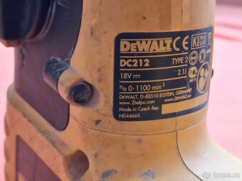 Aku kladivo DEWALT DC 212 SDS+ - 3