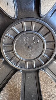 Kryty kol - Poklice na kola RS-T Volkswagen 15” Sada 4ks - 3